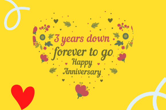 Funny 3rd Wedding Anniversary Gift