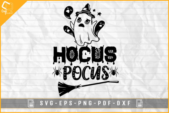 Hocus Pocus Graphic for Halloween Crafts