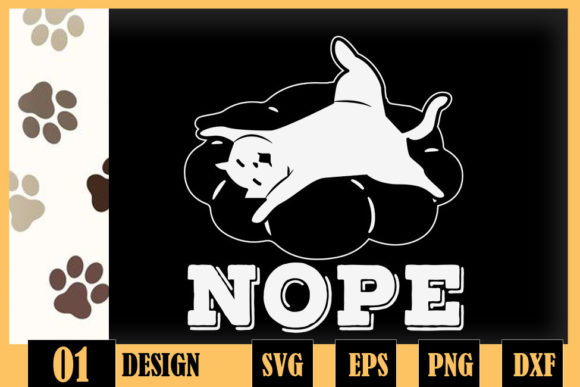 Lazy Dog Graphic for Crafts