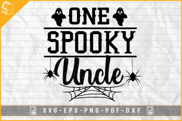 One Spooky Uncle Graphic for Halloween Crafts